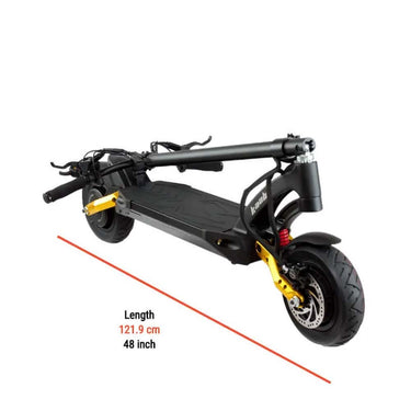 Kaabo Mantis Pro SE Electric Scooter Folded